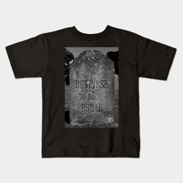 Epitaph 05. Kids T-Shirt by JulianFJones01